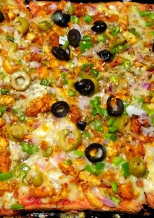 A picture of Bread Pizza.