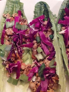 A picture of Thai Style Lettuce Wraps.