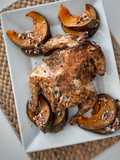 Pollo de Thanksgiving en freidora de aire