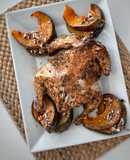 Pollo de Thanksgiving en freidora de aire