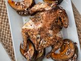 Pollo de Thanksgiving en freidora de aire