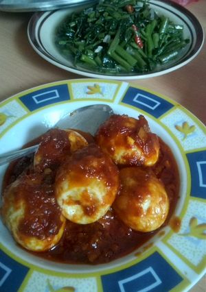 Foto resep Sambal Telur Balado #CABEKU #telur3in1