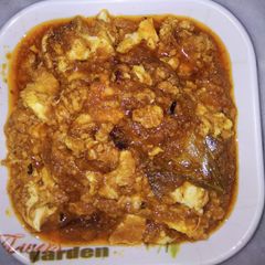 A picture of Egg Masala Curry.