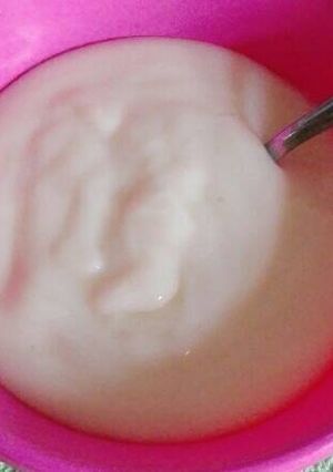 Una foto de Postre light de vainilla y limón