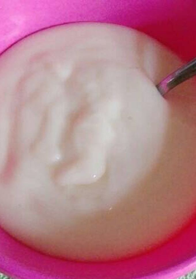 Una foto de Postre light de vainilla y limón