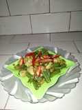 Stir-fried with Chili peppers