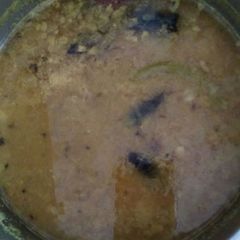 A picture of Red lentil daal.