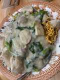 Mie titi (mie kering, ifumie atau tamie ala makassar)