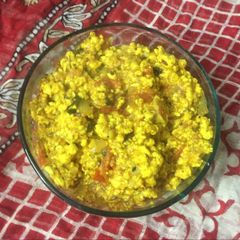A picture of Yummy paneer bhurji.