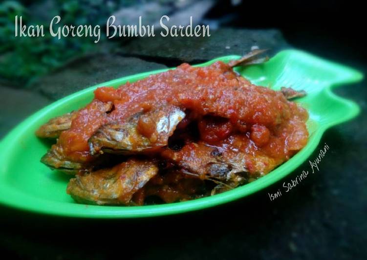 Cara Gampang Membuat Ikan Goreng Bumbu Sarden, Enak Banget