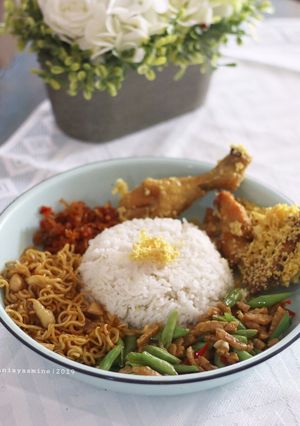 Foto resep Nasi uduk ricecooker