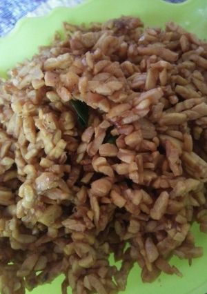 Foto resep Tempe asem manis/kering tempe
