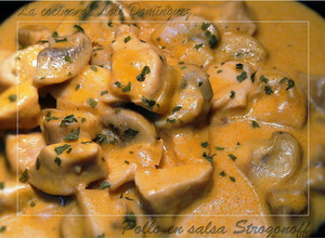 Foto principal de Pollo en salsa Strogonoff