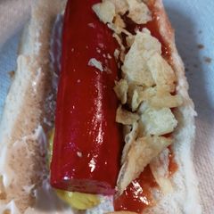 A picture of Pickled Sausage Sandwich.