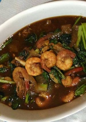 Foto resep Udang Saus Tiram