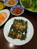 Vietnamese Grilled Beef Wrapped in Betel Leaves (Bò cuốn lá lốt)
