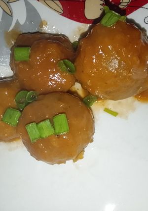 Una foto de Albóndigas de lentejas