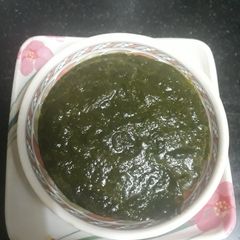 Coriander mint garlic chutney A picture of Coriander mint garlic chutney.