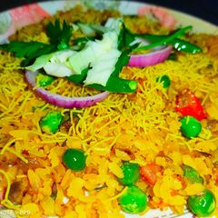 Gujarati Poha A picture of Gujarati Poha.
