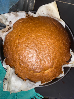A picture of Vanilla sponge cake.