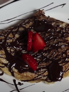 Una foto de Crepe de claras