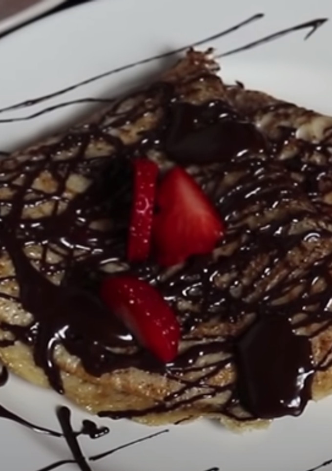 Una foto de Crepe de claras