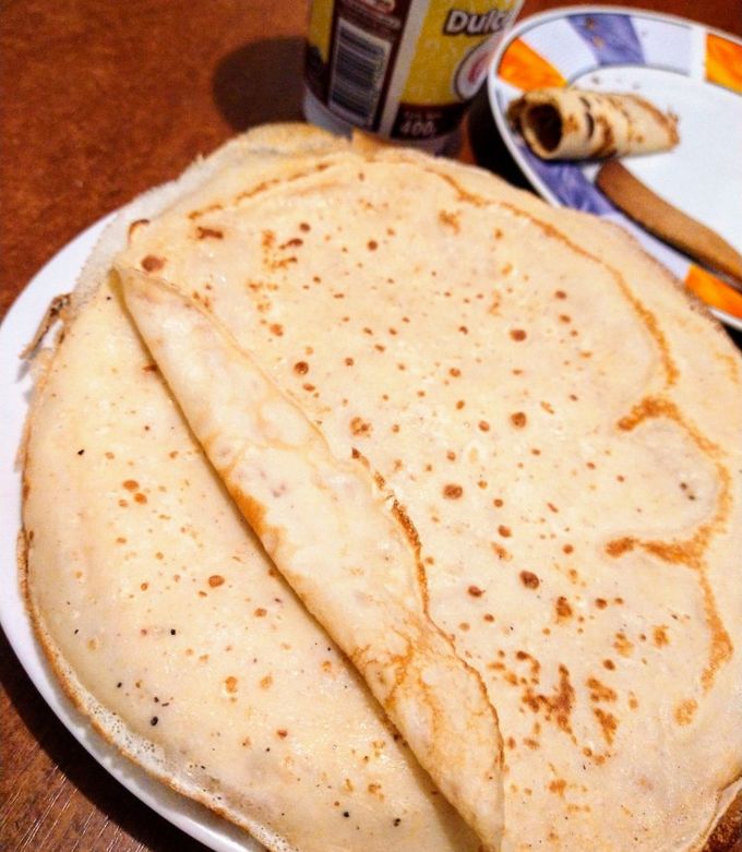 Una foto de Panqueque / crep / crepa / masa de canelón