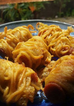 Foto resep sosis mie
