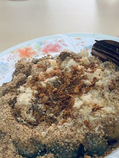 Foto resep O YI KACANG TANAH DAN HEBI (ubi talas) Makanan Khas Bagan