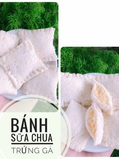 Hình của món Ăn dặm - Bánh sữa chua trứng gà.