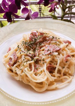 Foto resep Spaghetti carbonara