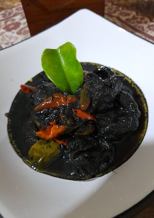 Foto resep Balakutak Hitam 🦑🌶🫒