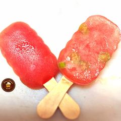 A picture of Spicy Watermelon Popsicles.