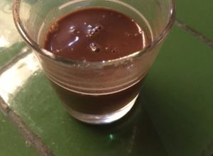 Una foto de Salsa de chocolate para helado