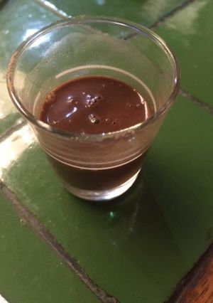 Una foto de Salsa de chocolate para helado