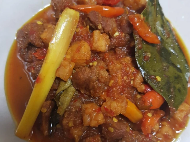 Cara Gampang Menyiapkan Resep Oseng Mercon Tetelan dan Tempe yang Enak