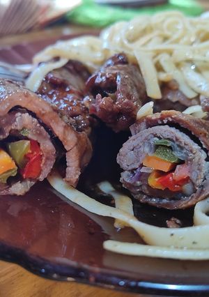 Una foto de Rollitos de Carne