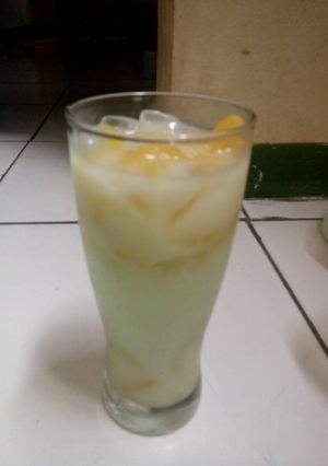 Foto resep Es buah sirup melon