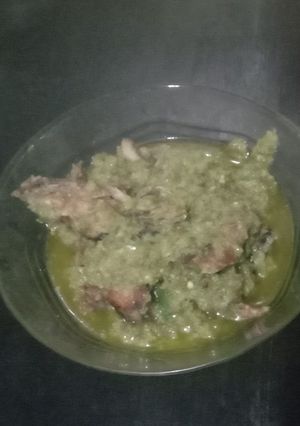 Foto resep Tongkol Sambel Cabe Ijo Khas Padang