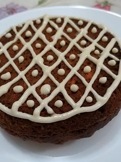 કેરટ કેક વિથ ક્રીમ ચીઝ ગ્લેઝ(carrot cake with cream cheese glaze Recipe In Gujarati) રેસીપી મુખ્ય ફોટો