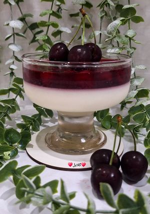عکسی از دستور پاناکوتا آلبالو😋