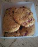 Galleta fresa y coco Keto