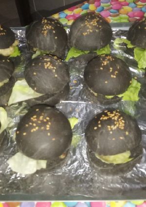 Una foto de Mini hamburguesas de jibia