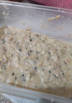 A picture of Baingan ka raita 🍆🍆🍆.