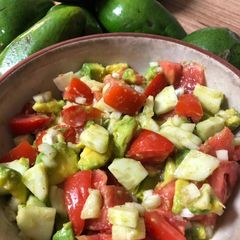 A picture of Avocado and Tomato Salad.