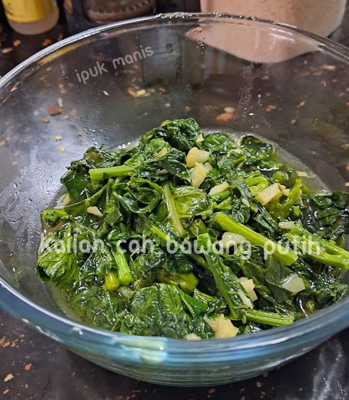 Foto resep Kailan Cah Bawang Putih