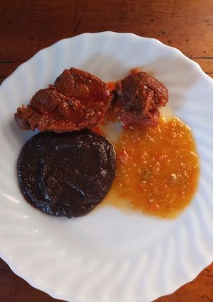 Una foto de Res horneado