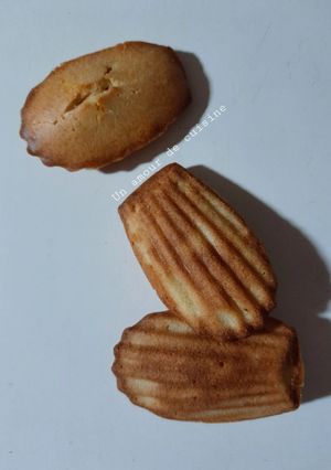 Une photo de Madeleines à l'orange 🍊