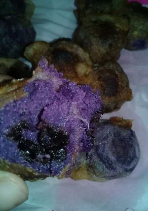 Foto resep Ubi ungu bola2 coklate