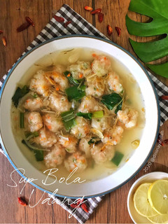 Foto resep Sup Bola Udang